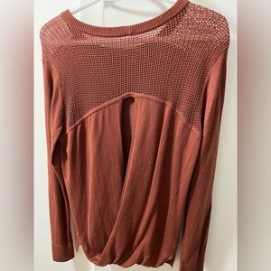 Lululemon wool blend crewneck sweater